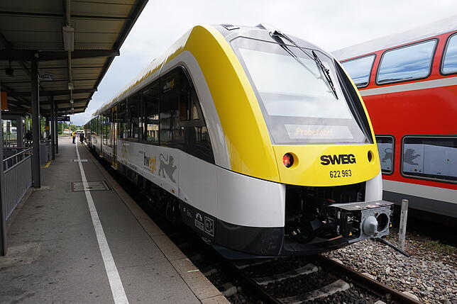 Dringend nötige Ertüchtigung: Nach Jahren des Schleifenlassens investiert die Bahn nun in die Bodenseegürtelbahn. Auf der Strecke sind ...