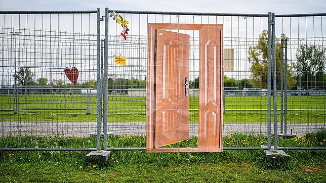 Diese Tür bleibt erst einmal verschlossen: Die Forderungen nach einer Grenzöffnung verhallen scheinbar ungehört.