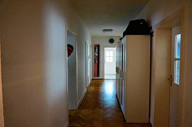 Die Wohnung von Andreas Gramlich in der Hebelstraße verfügt über 125 Quadratmeter – und Parkettboden wie fast alle Wohnungen im ...