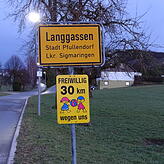 Idylle pur in Langgassen: Hier leben 86 Menschen.