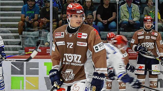 Niklas Hübner gehört zu den jüngsten Spielern im neuen Kader der Schwenninger Wild Wings. Er will sich in den nächsten Monaten in der ...