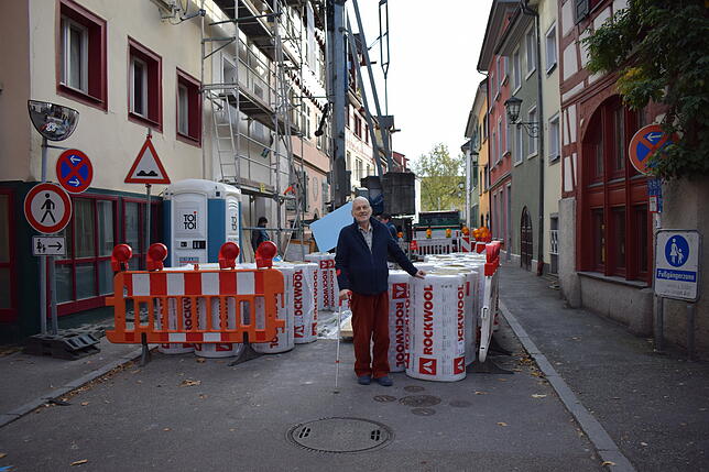 Kann man sich über eine Baustelle in der Nachbarschaft freuen? Man kann, wie man am Beispiel des Johannes Beyer sieht. Denn trotz des ...