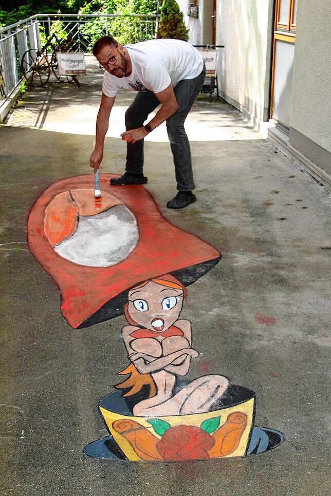 Bild 3: Blumberg beginnt zu leuchten: Das Street Art Festival beginnt