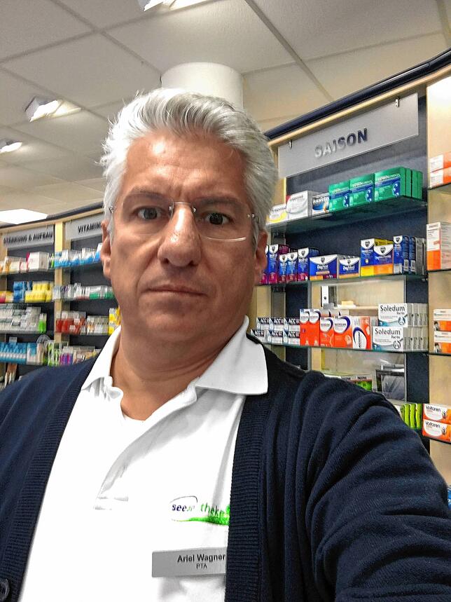 Ariel Wagner von der See-Apotheke in Ludwigshafen. Bild: Privat