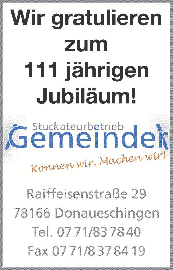 Bild 12: Jubiläum 111 Jahre Volz Bräunlingen: Kompetenz und Qualität gehen hier Hand in Hand