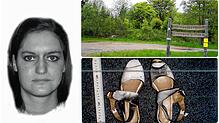 So könnte die unbekannte Frau ausgesehen haben, deren Leiche 1997 auf einem Wanderparkplatz gefunden wurde. Die Polizei veröffentlicht ...