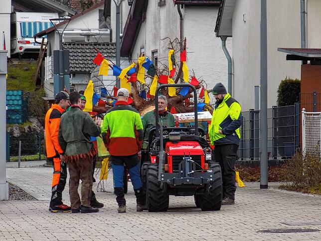 Bild 18: Narrenbaumstellen in Murg – hier die schönsten Einblicke!