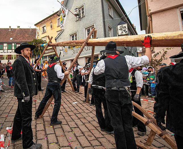 Bild 5: Bilder vom Schmotzigen Dunschdig in Meßkirch (Teil 3/3)