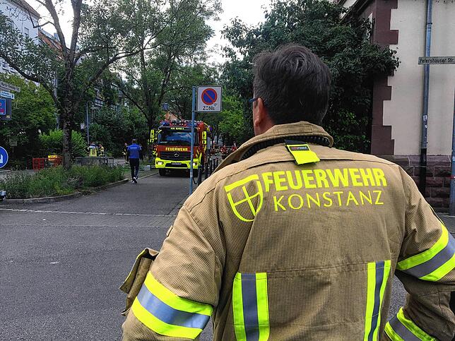 Die Feuerwehr war mit knapp 60 Einsatzkräften vor Ort.