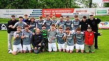 Großer Jubel bei der SG Salem nach dem 4:0-Erfolg gegen den FSV Rheinfelden. Der Spitzenreiter setzt sich damit mit drei Punkten von dem ...