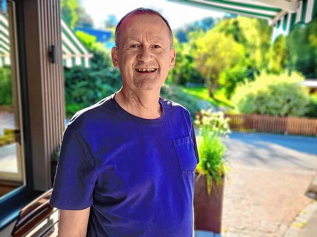 Auch wenn er erst seit zwei Jahren in Schienen lebt: Eric Cremer kennt die Bedeutung des Lädele für die Gemeinschaft im Dorf aus erster ...