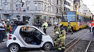 Der Unfall hatte sich nahe der oberirdischen Haltestelle Metzstraße ereignet.