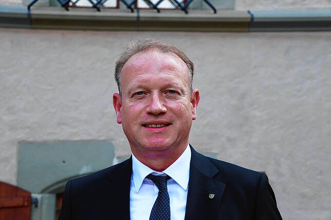 Oberbürgermeister und OB-Kandidat Jan Zeitler.