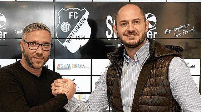 Neuer Trainer: Sebastian Alesi (links) übernimmt in der kommenden Saison die Reserve-Elf des FC Wittlingen in der Kreisliga A, West. ...