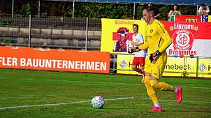 Ein echtes Eigengewächs als Nummer eins: Der Großschönacher Nino Trost stand schon als D-Jugendlicher beim SC Pfullendorf zwischen den ...