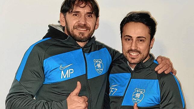 Verlängert: Martino Perrone (links) und Francesco Campagna machen als Trainer der Spvgg. Wehr weiter.