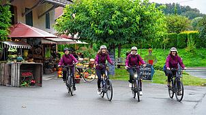 Der Apfelradltag gehört zu den wichtigsten Veranstaltungen der Tourismusgemeinschaft Gehrenberg-Bodensee. Hier passieren ...