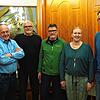 Das Bild zeigt den FöKuHei-Vorstand: (von links) Klaus Stegmaier, Titus Koch, Bernhard Gassner, Kyra von Lienen, Peter Fix und Volker ...