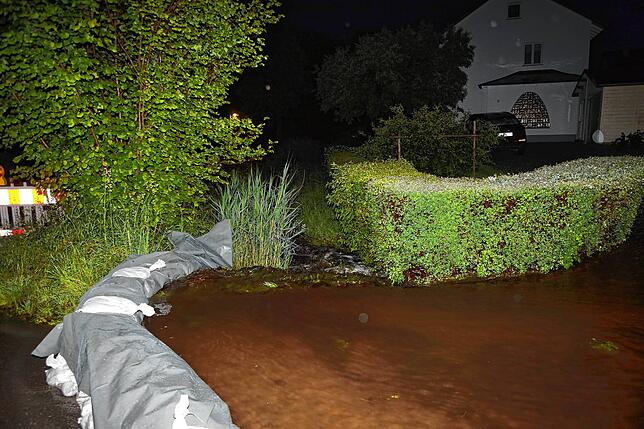 Bild 17: Regen führt zu Überflutung im Kinderhaus St. Martin in Konstanz
