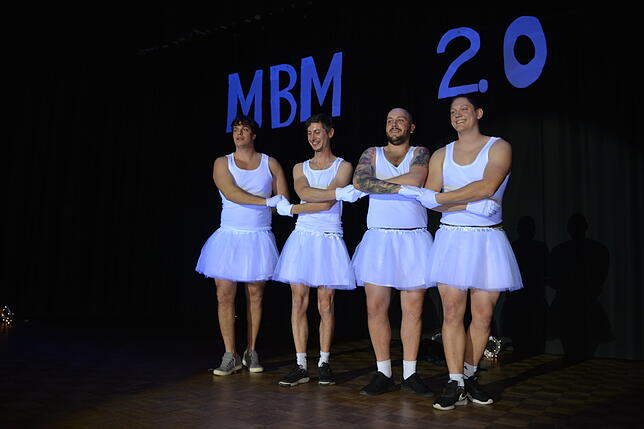 Viel zu Lachen gab es beim neuen &bdquo;Markdorfer Männerballet 2.0&ldquo;. Viele Besucher hofften, dass sie wie ihre Vorgänger als ...