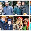Sie haben eine Meinung zur Zeitbegrenzung beim Weihnachtsmarkt in der Ravennaschlucht. Oben von links: Gabrille und Derek Thunderbird, ...