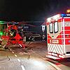 Der Schweizer Rettungshubschrauber steht am frühen Morgen des 11. Februar mitten in Wollmatingen auf der Straße. Der Einsatz hat sich ...