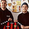 Der Nächste bitte: Sportchef Julian Jäger (rechts) präsentiert heute Romano Males, der im Sommer vom FV Lörrach-Brombach zum FSV ...