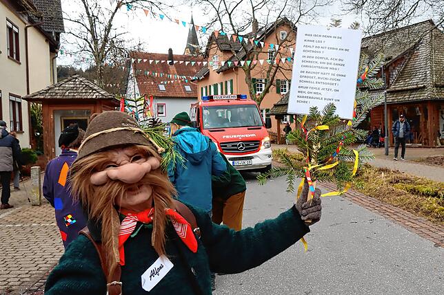 Bild 46: So schön ist der Fasnetmentigs-Umzug in Unterkirnach