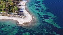 Bild : Bodensee oder Kroatien? Wenn Niedrigwasser atemberaubende Farben offenbart
