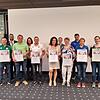 Die Preisträger des Vereinswettbewerbs von Sparkasse Hochrhein und SÜDKURIER Medienhaus aus dem Bereich der Ausgabe Waldshut (von ...