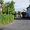 Übersichtliche und gefährlich Stelle: Hier mündet die Gumpenhalde in die Bergstraße. Doch nicht nur im Einmündungsbereich gibt es keinen ...