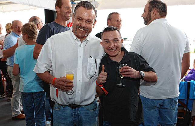 Bild 12: Sponsorenempfang beim Fest der Pferde vom Garten ins VIP Zelt