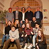 Die Schüler aus Bandol mit (stehend, von links) Edith Rozhon, Michael Thater, Fatima Zobeidi-Weber, Eric Fasching, Roland Fricker sowie ...