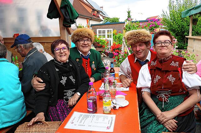 Bild 22: Drei Tage lang feierte Unadingen das Geranienfest