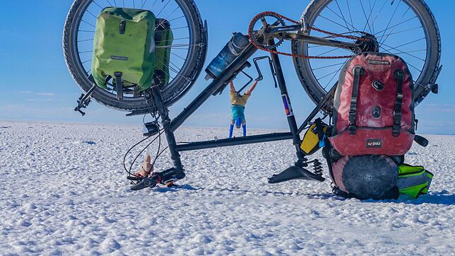 Bild : 1000 Tage voller Abenteuer: Luisa Rische fährt mit dem Rad um die Welt