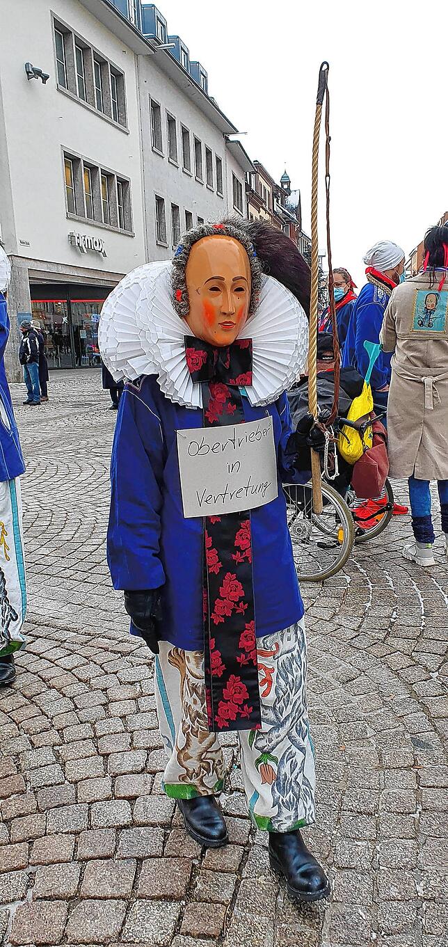 Auch die Stachis waren dabei, offensichtlich aber nur in Vertretung.