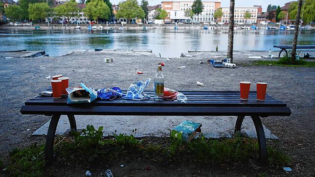(Archivbild) Der Herosé-Park gehört zu den drei Problemzonen, die die Konstanzer Polizei im Stadtgebiet sieht. Im vergangenen Jahr kam ...