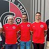 Neue Aktivtrainer beim FC 08 Bad Säckingen: Sportvorstand Francesco Billeci freut sich ebenso auf Antonio Cutrona, Ricardo Abrantes und ...