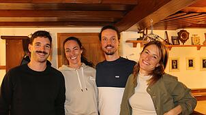 Sie leiten auch in Zukunft die Ortsgruppe in Hubertshofen (von links): Johannes Preis, Michaela Hauser, David Preis und Julia Albert. ...