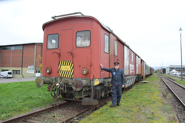 Werner Wocher engagiert sich im Verein zur Erhaltung der Bahnlinie Etzwilen-Singen, der einzigen grenzüberschreitenden Museumsbahn.