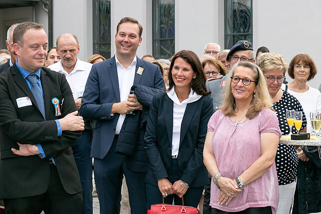 Bild 24: Bilder vom Sektempfang zum Beginn der 551. Waldshuter Chilbi