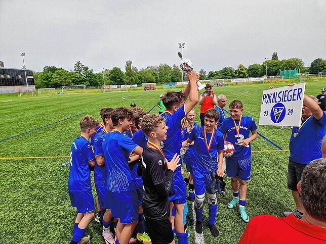 Bild 18: Die besten Bilder vom Pokalfinale der C-Junioren zwischen Tennenbronn und Blumberg!