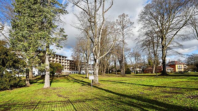 Durch den Park des Luxus-Hotels von Investor Hans Jürg Buff soll ein öffentlicher Weg führen. Buff stellt Forderungen und die Stadt will ...