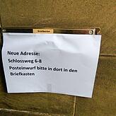 Die Verwaltung ist umgezogen und ist nun in der Schlossscheuer zu finden.