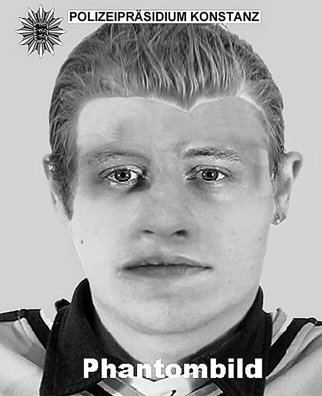 Mit diesem Phantombild sucht die Polizei nach Hinweisen auf den Täter.