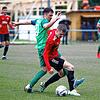 Der FC Furtwangen (Florian Kaltenbach, links) verlor gegen den FC 09 Überlingen Jannik Gerlach mit 1:2.