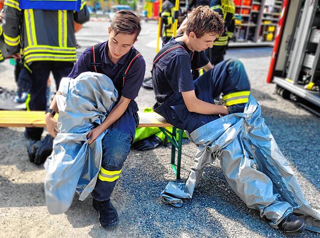 Bild 29: Alle Bilder von der Schauübung mit vielen Besuchern (Teil 2)