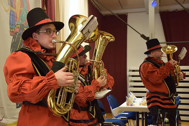 Bild 39: Bilder vom Empfang des Stockacher Narrengerichts von Annegret Kramp-Karrenbauer im Bürgerhaus