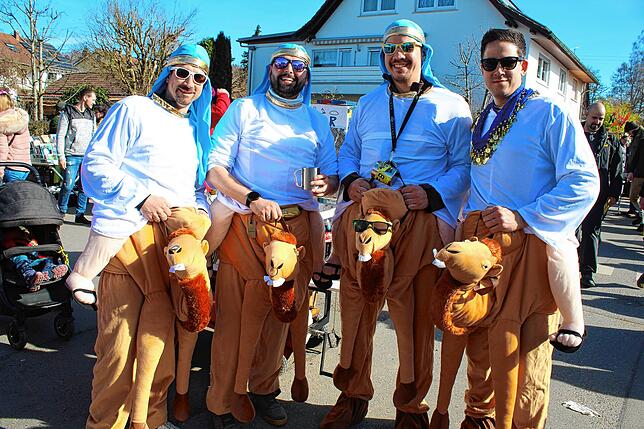 Bild 14: Bilder vom Krämermarkt in Neufrach am Rosenmontag