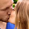 Patrick Romer und seine Julia. Sie sagte zu dieser Szene: &bdquo;Patrick und ich haben uns geküsst, Schmetterlinge noch größer ...